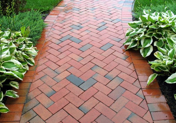 Brick Walkway Repair in Fuquay Varina