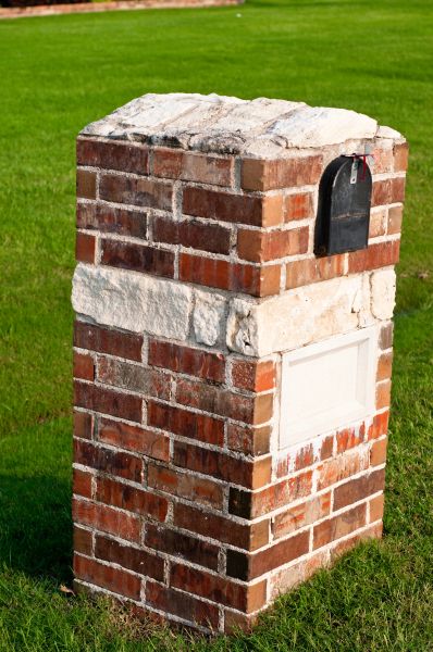 Brick Mailbox Installation in Fuquay Varina